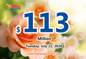 谁会在2020年7月21日赢得下一个1.13亿美元的Mega Millions彩票奖金呢？